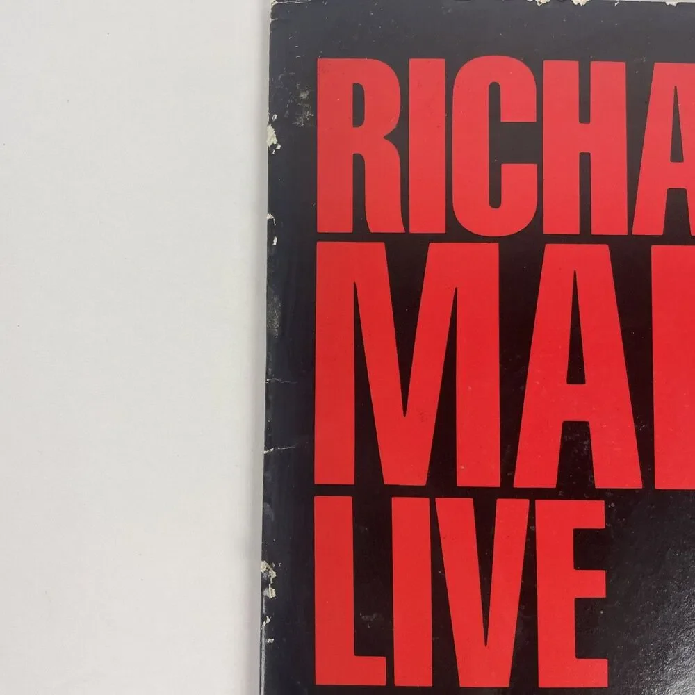 Richard Marx Live 1988 Don’t Mean Nothing Tour Book Should’ve Known Better
